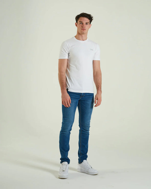 DIESEL Basic Caden O Neck Tee OPTIC WHITE