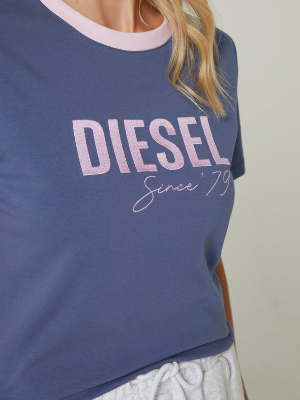 DIESEL Yasmin T-Shirt Warm Blue