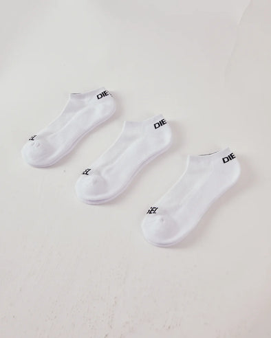 DIESEL Casey Socks 3 Pack White