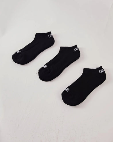 DIESEL Casey Socks 3 Pack Black