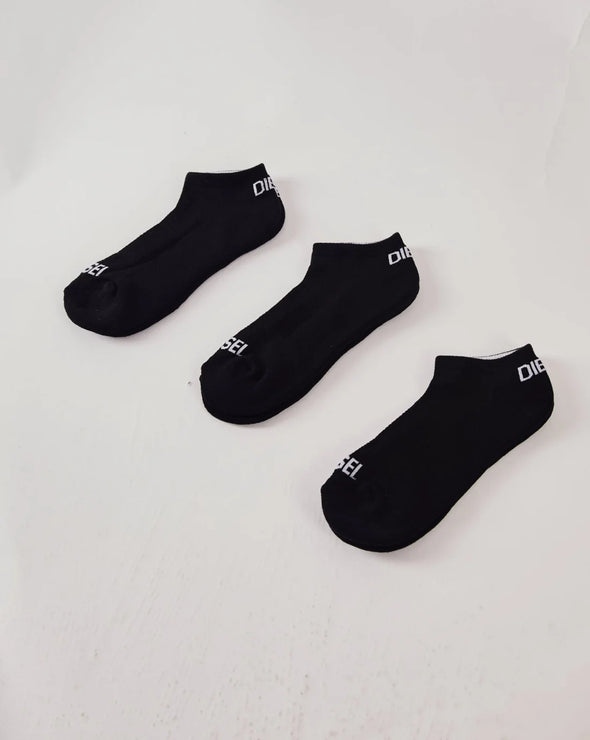 DIESEL Casey Socks 3 Pack Black
