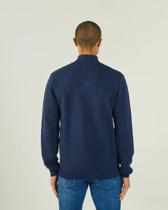 DIESEL Colter Half Zip Space Blue Marl