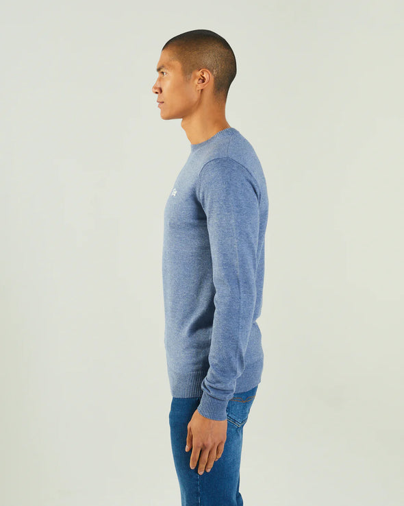 DIESEL Dylan Round Neck Snorkel Blue Melange