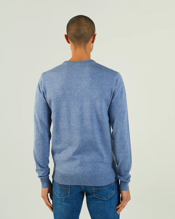 DIESEL Dylan Round Neck Snorkel Blue Melange