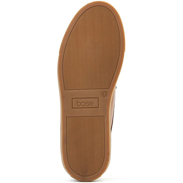 BASE LONDON Clapton Brogue Trainer Washed Tan