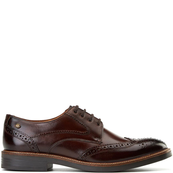 BASE LONDON York Shoe Washed Brown