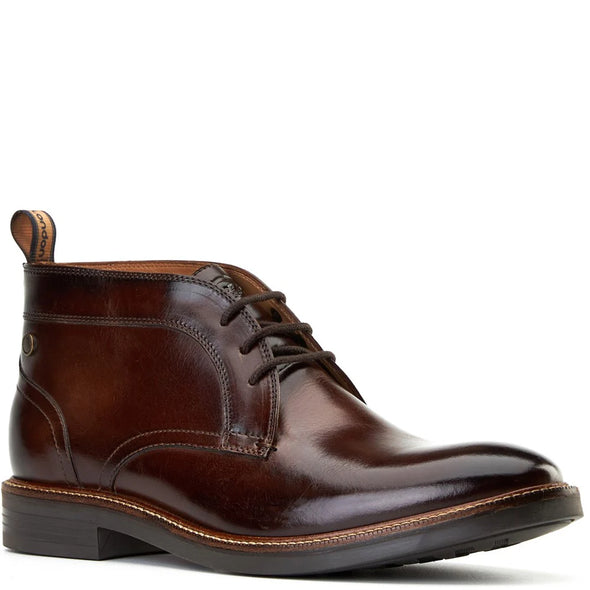 BASE LONDON Lincoln Chukka Boot Washed Brown