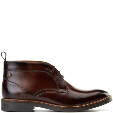 BASE LONDON Lincoln Chukka Boot Washed Brown