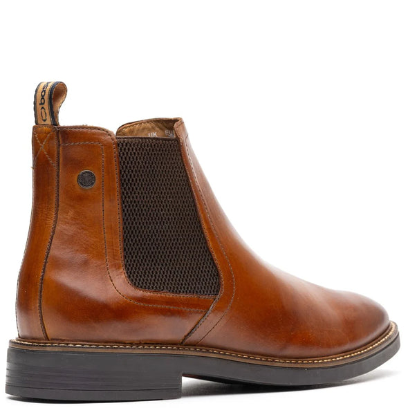 BASE LONDON Sussex Chelsea Boot Washed Tan