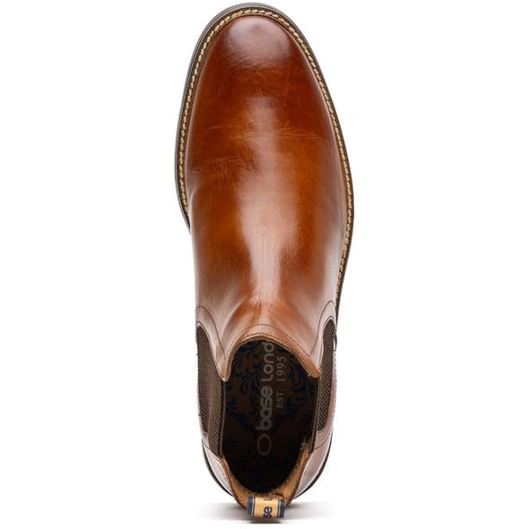 BASE LONDON Sussex Chelsea Boot Washed Tan
