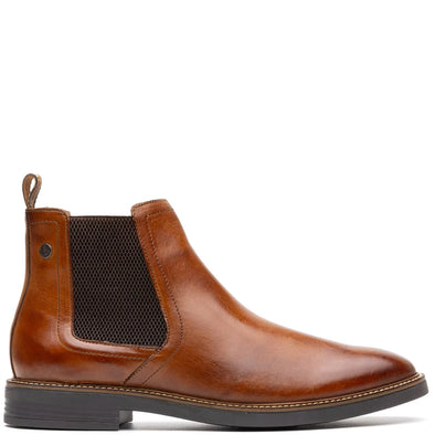 BASE LONDON Sussex Chelsea Boot Washed Tan