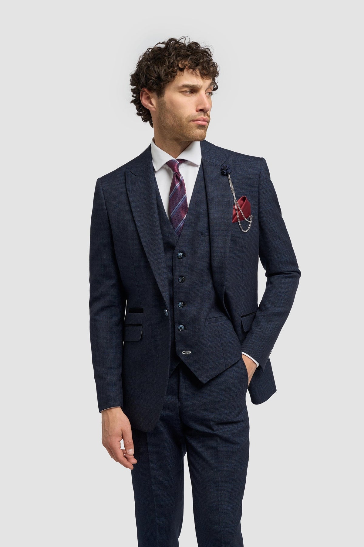 CAVANI Caridi Blazer Navy – product view 1