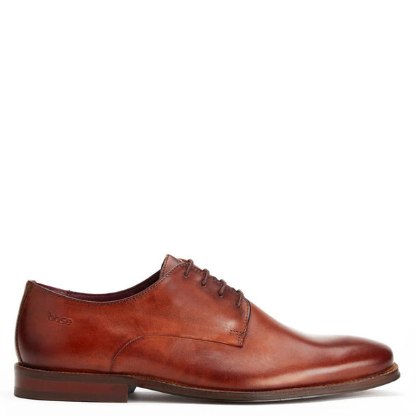 BASE LONDON Marley Leather Shoes Washed Tan