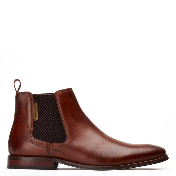 BASE LONDON Sikes Chelsea Boot Washed Tan