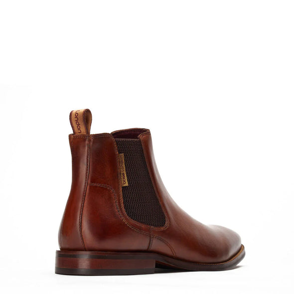 BASE LONDON Sikes Chelsea Boot Washed Tan