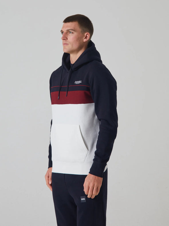 DIESEL Boris Hoodie Astro Navy