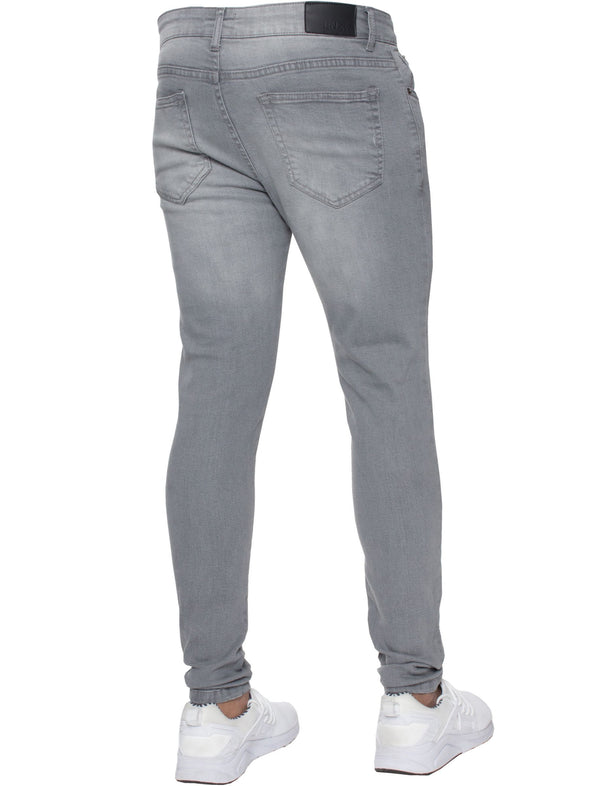 ENZO Super Skinny Grey Denim