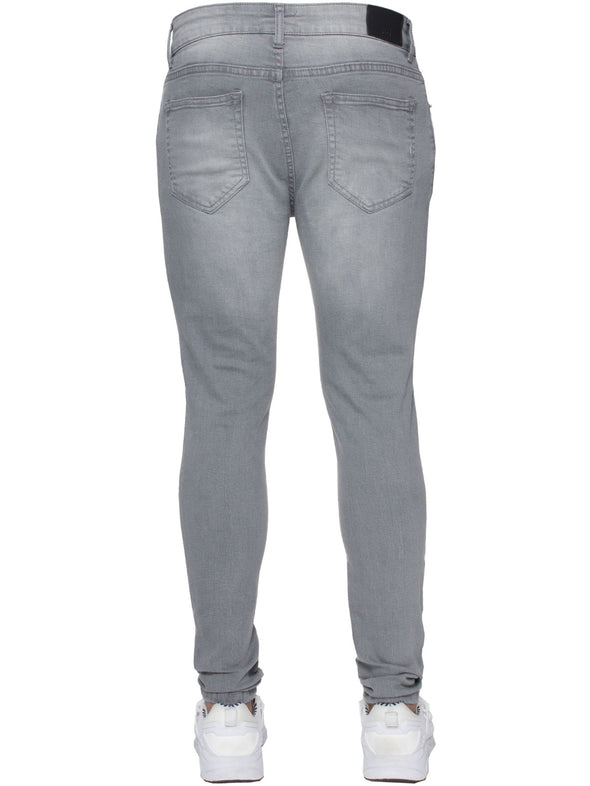 ENZO Super Skinny Grey Denim