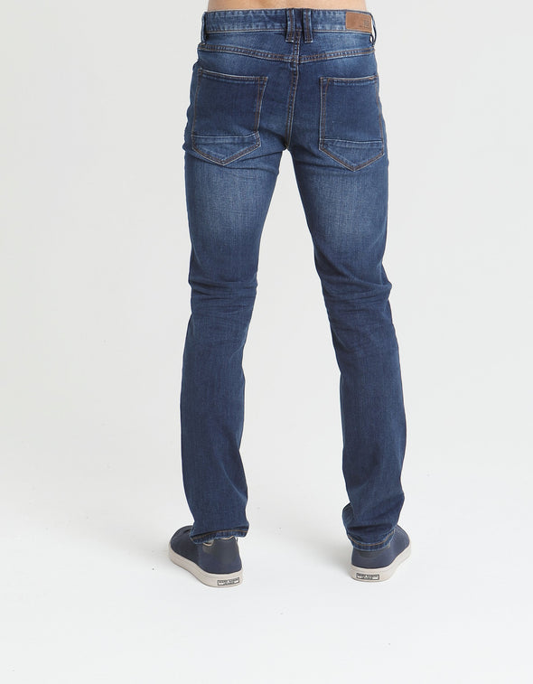 DIESEL Holden Tapered Fit Blue Wash Denim