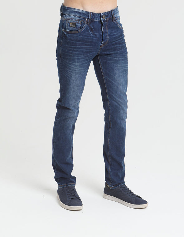 DIESEL Holden Tapered Fit Blue Wash Denim