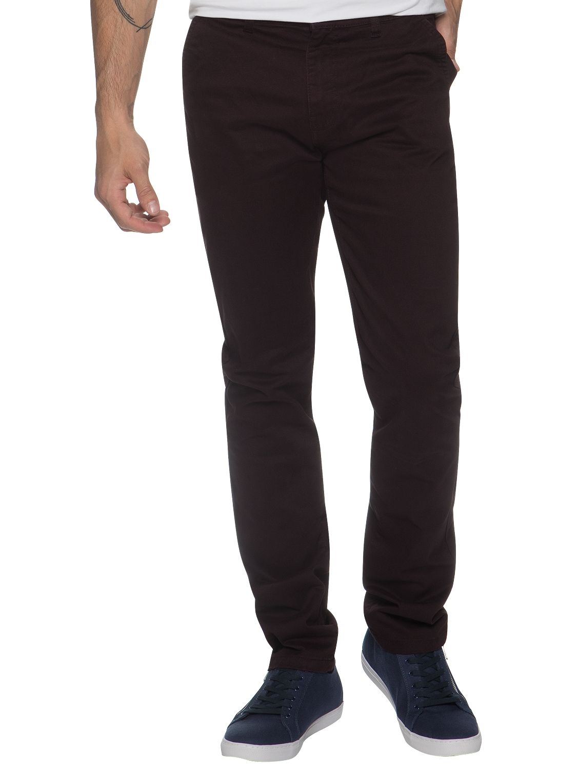 ENZO Chino Burgundy – Industry - Main Image