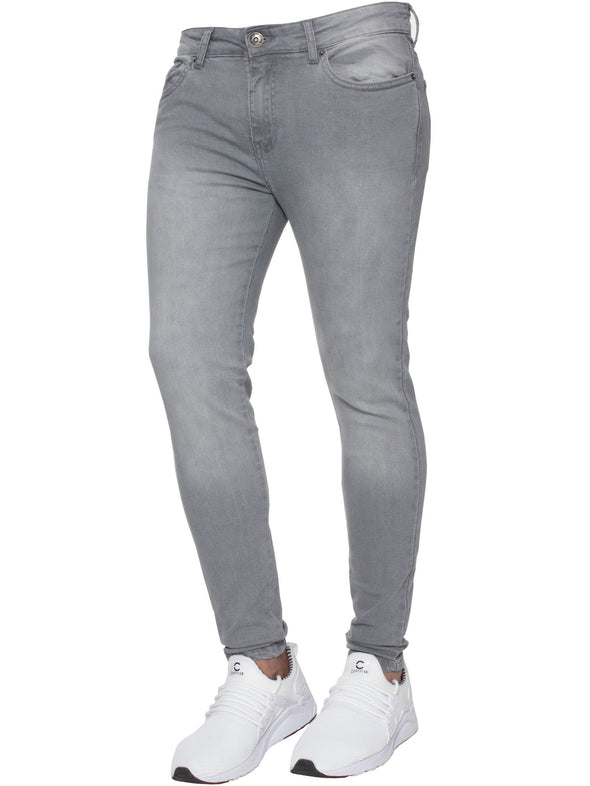 ENZO Super Skinny Grey Denim