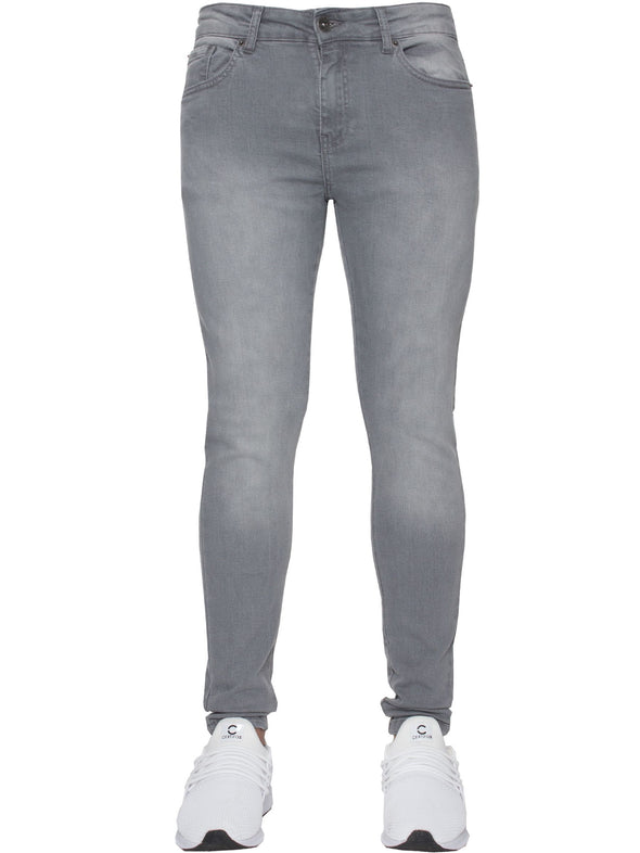 ENZO Super Skinny Grey Denim