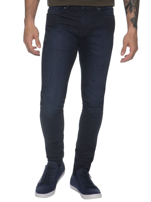 ENZO Super Skinny Dark Wash Denim