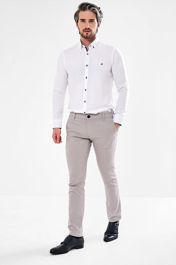 SCOTT&WADE Sprint Chino Frost Grey